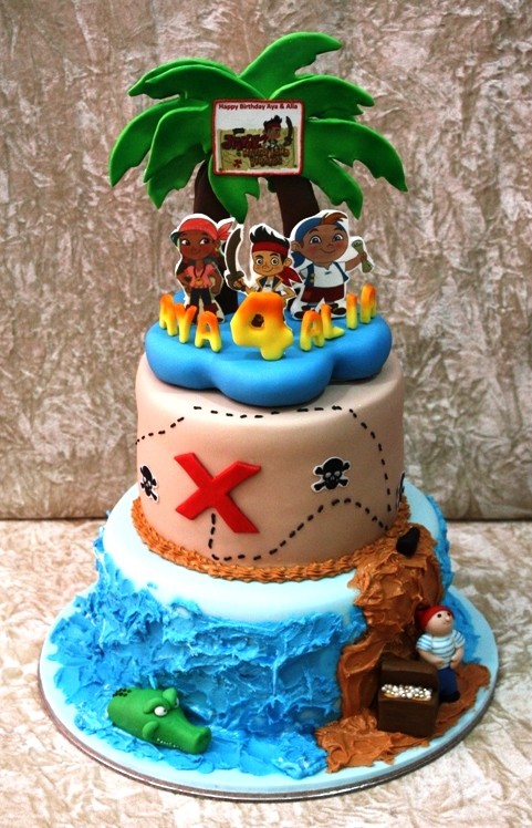 Jake & Neverland Pirates Cake