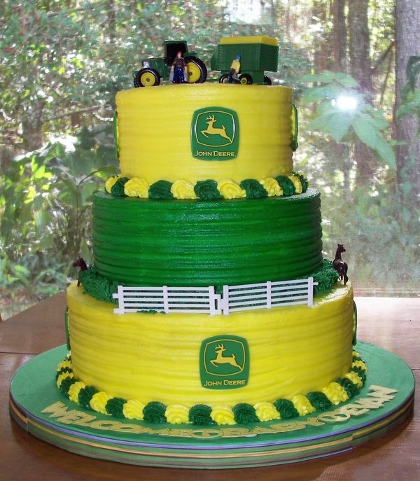 5 John Deere Birthday Cakes For Little Boys Photo John Deere