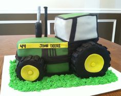 John Deere Tractor Cake