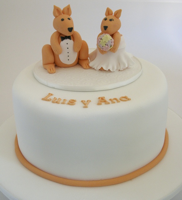 Kangaroo Baby Shower Cake