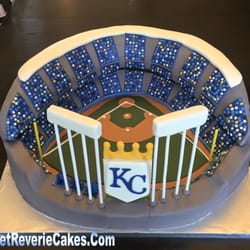 Kansas City Royals Baseball Cake