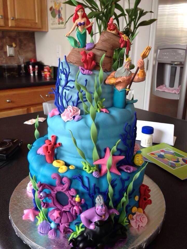 Little Mermaid Cake