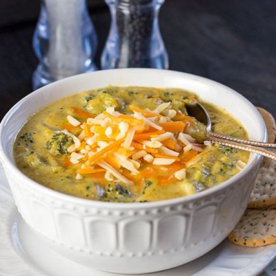 Low Carb Broccoli Cheese Soup