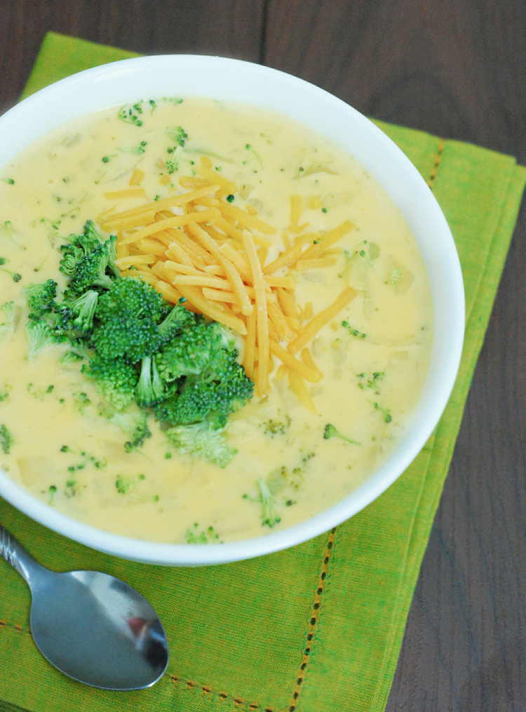 Low Carb Broccoli Cheese Soup