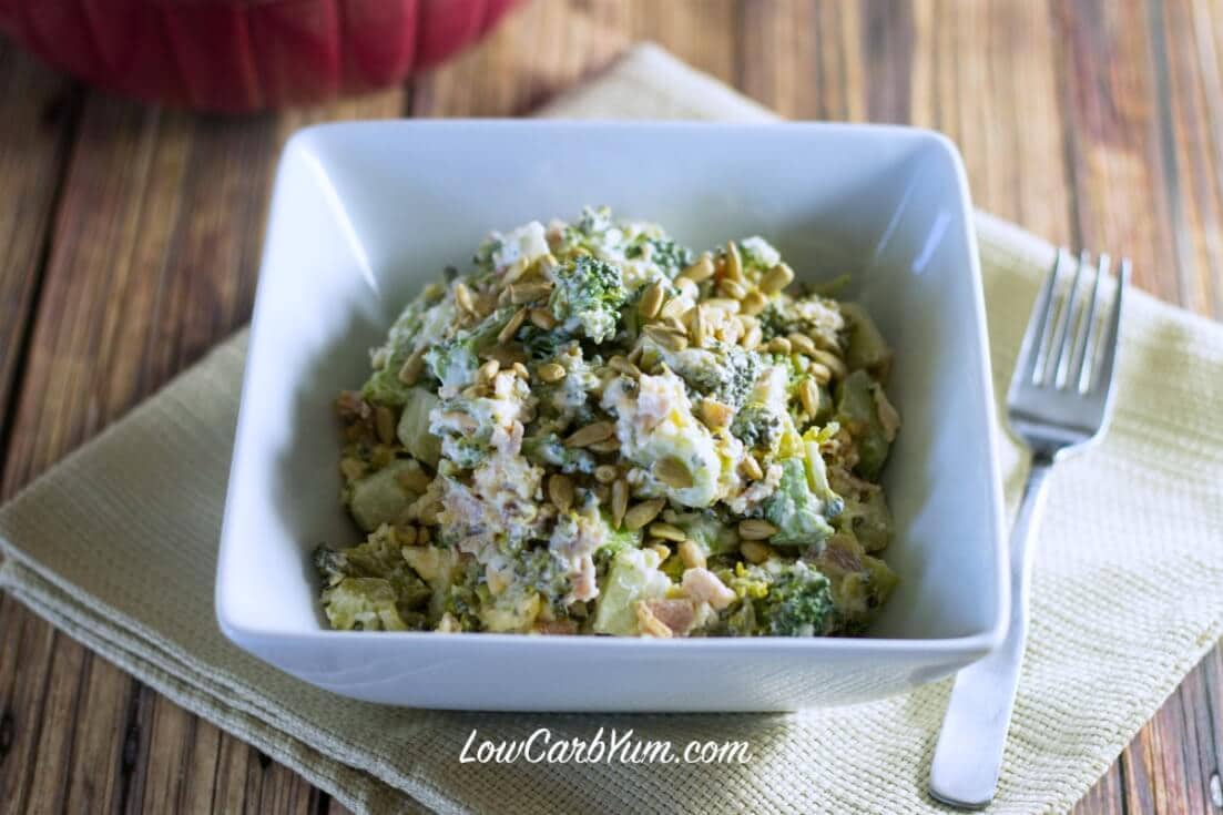 Low Carb Broccoli Salad