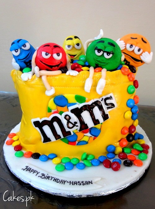 10 Photos of M M Themed Cakes