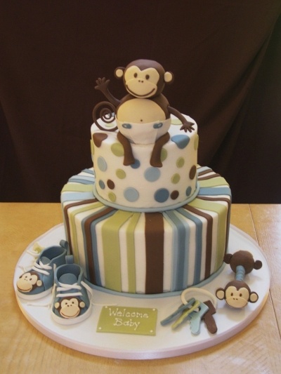 Monkey Themed Baby Shower