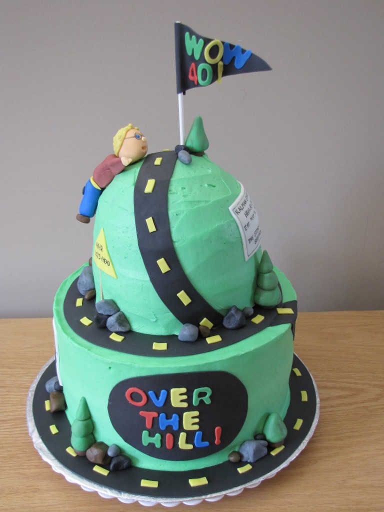 Over the Hill Birthday Cake Idea