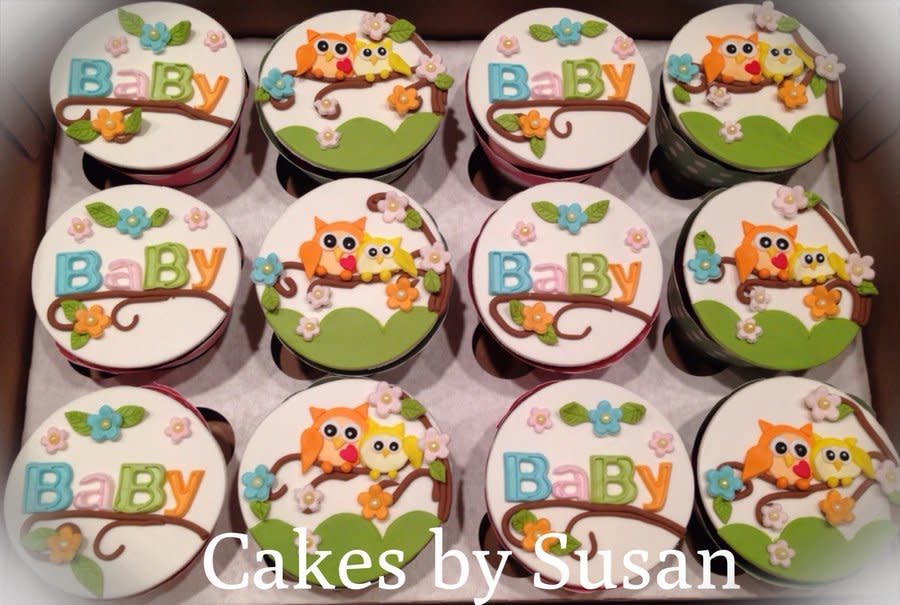 13 Owl Cakes For Baby Shower Cupcake Photo Owl Baby Shower Cake And Cupcakes Owl Baby Shower Cake And Cupcakes And Owl Cupcakes Baby Shower Cake Snackncake