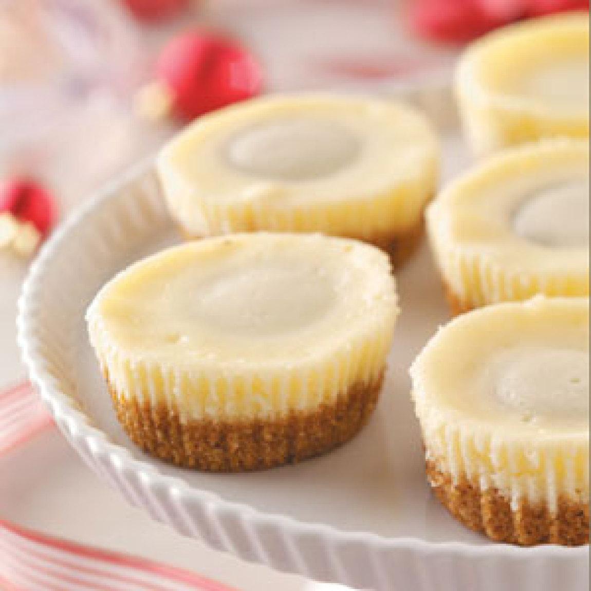 Peanut Butter Mini Cheesecakes Recipe