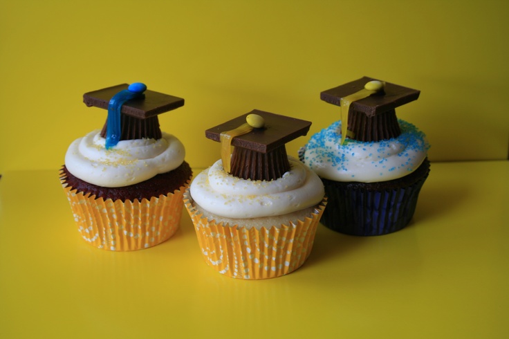 Pinterest Graduation Cupcake Ideas