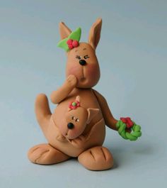 Polymer Clay Kangaroo