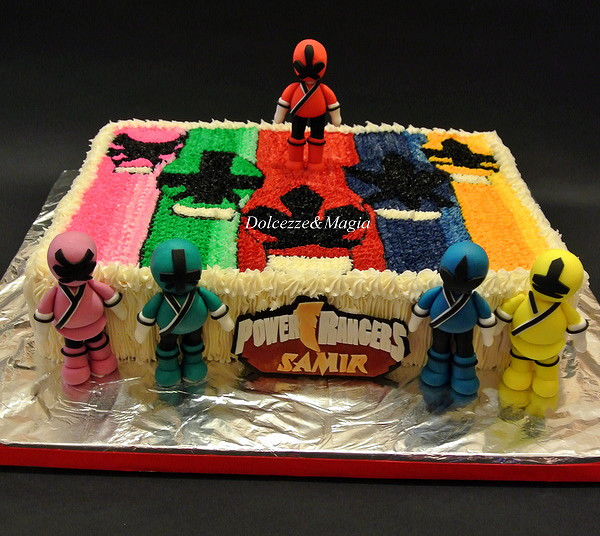 Power Rangers Cake