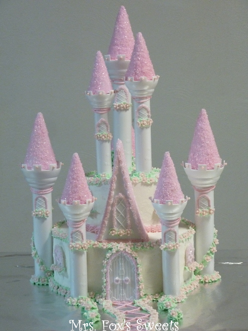 Princess Castle Cake