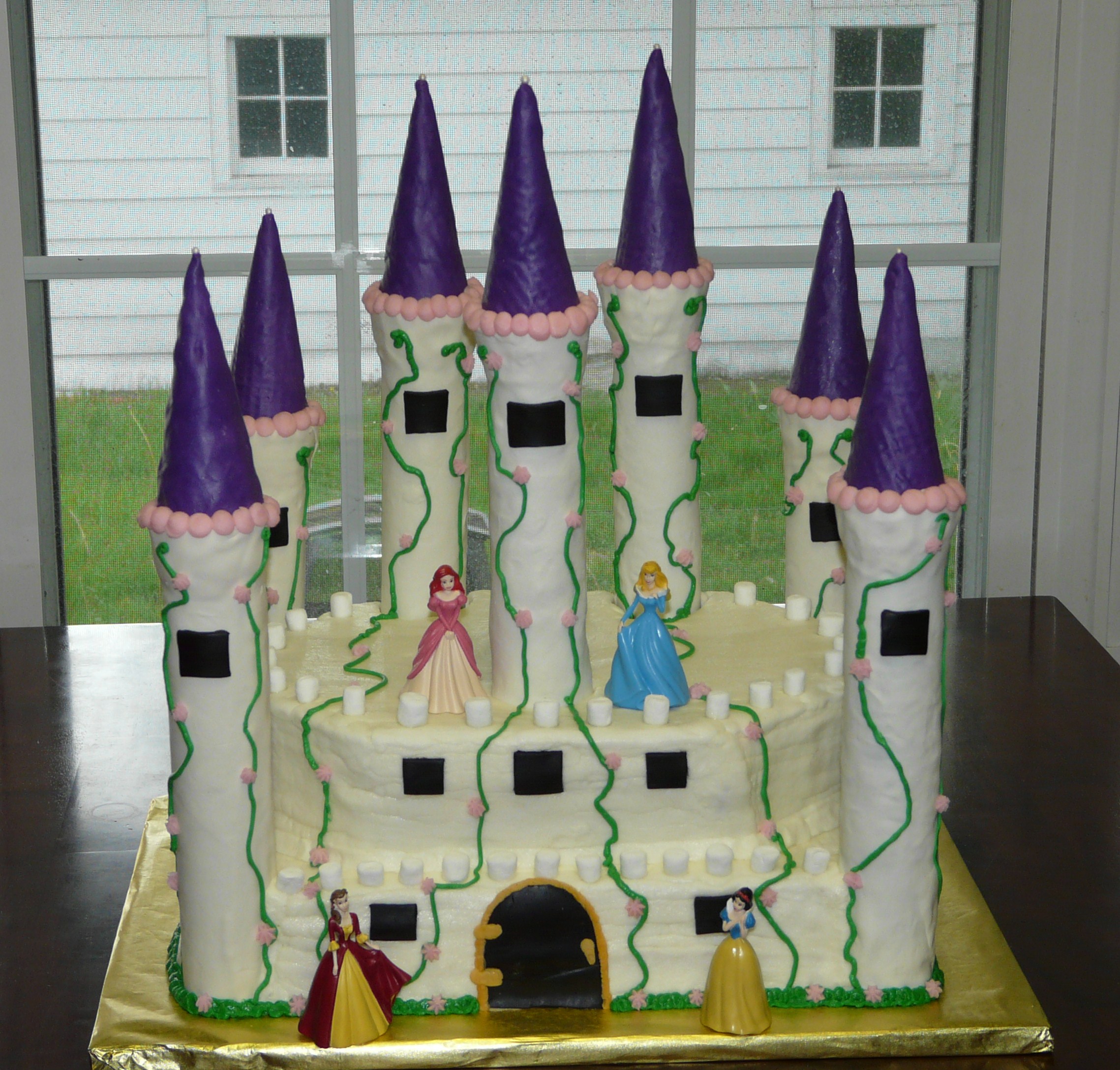 Princess Castle Cake