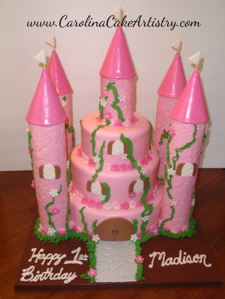 Princess Castle Cake