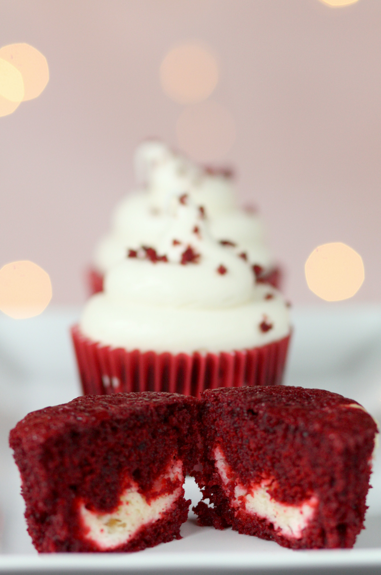 8 Photos of Red Velvet Cupcakes With Cream Cheese Filling