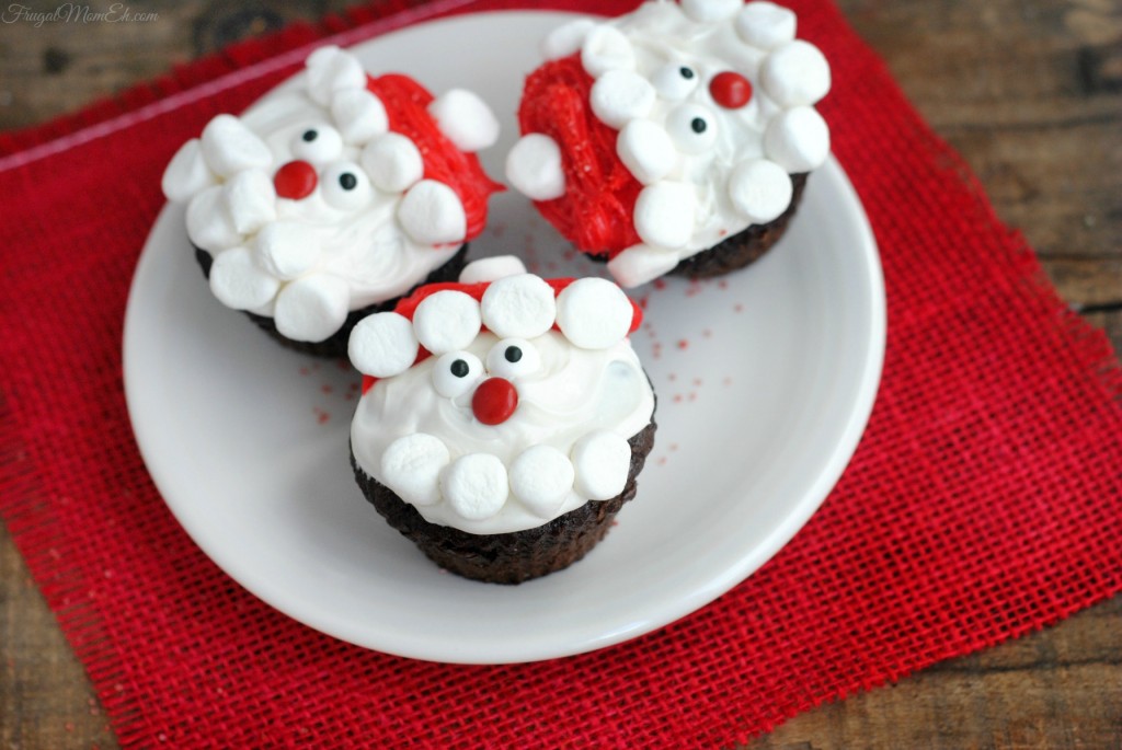 Santa Claus Cupcakes