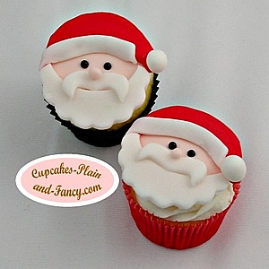 Santa Cupcakes