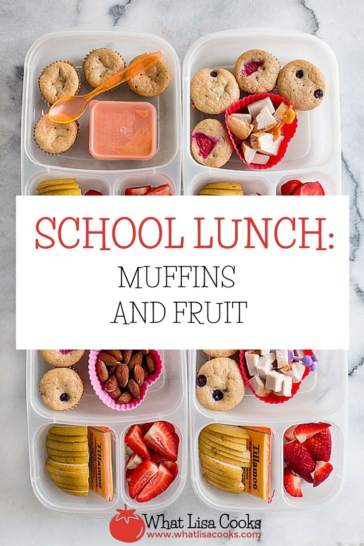 School Lunch Muffin Images