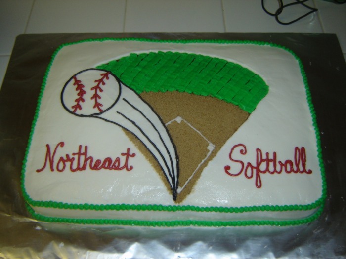 Softball Sheet Cakes