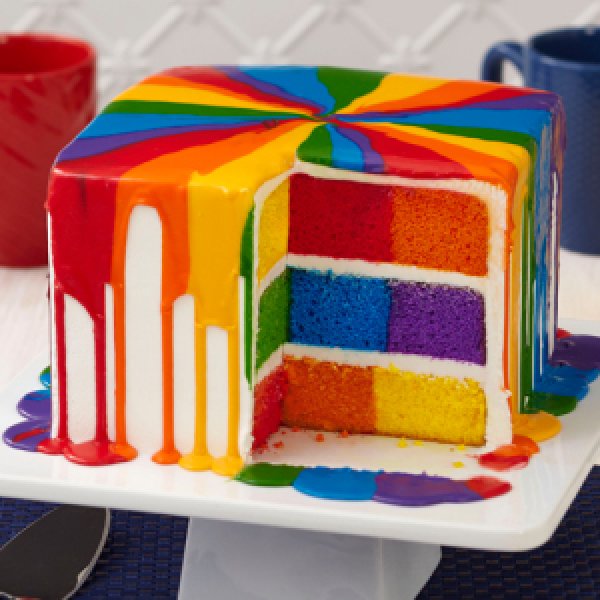 Square Checkerboard Cake Pan