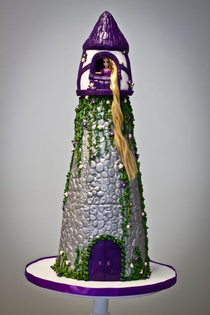 Tangled Rapunzel Birthday Cake