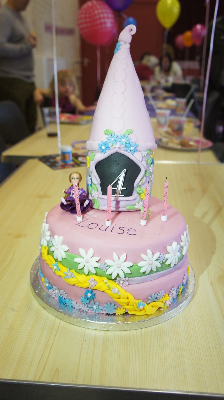 Tangled Theme Cake