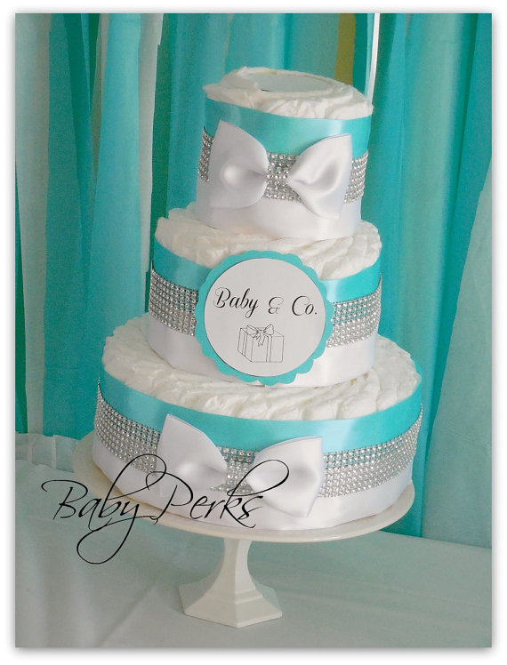 12 Photos of Tiffany And Company Diaper Cakes