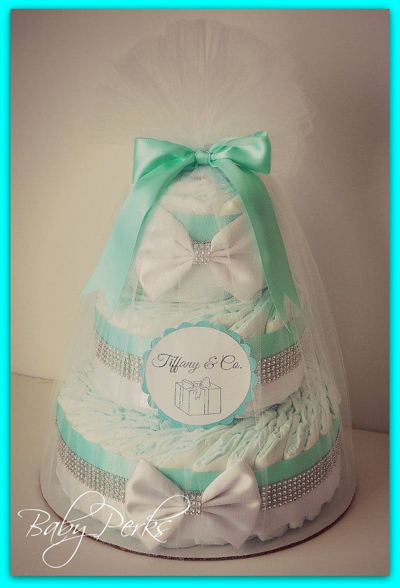 Tiffany & Co. Baby Shower Cake