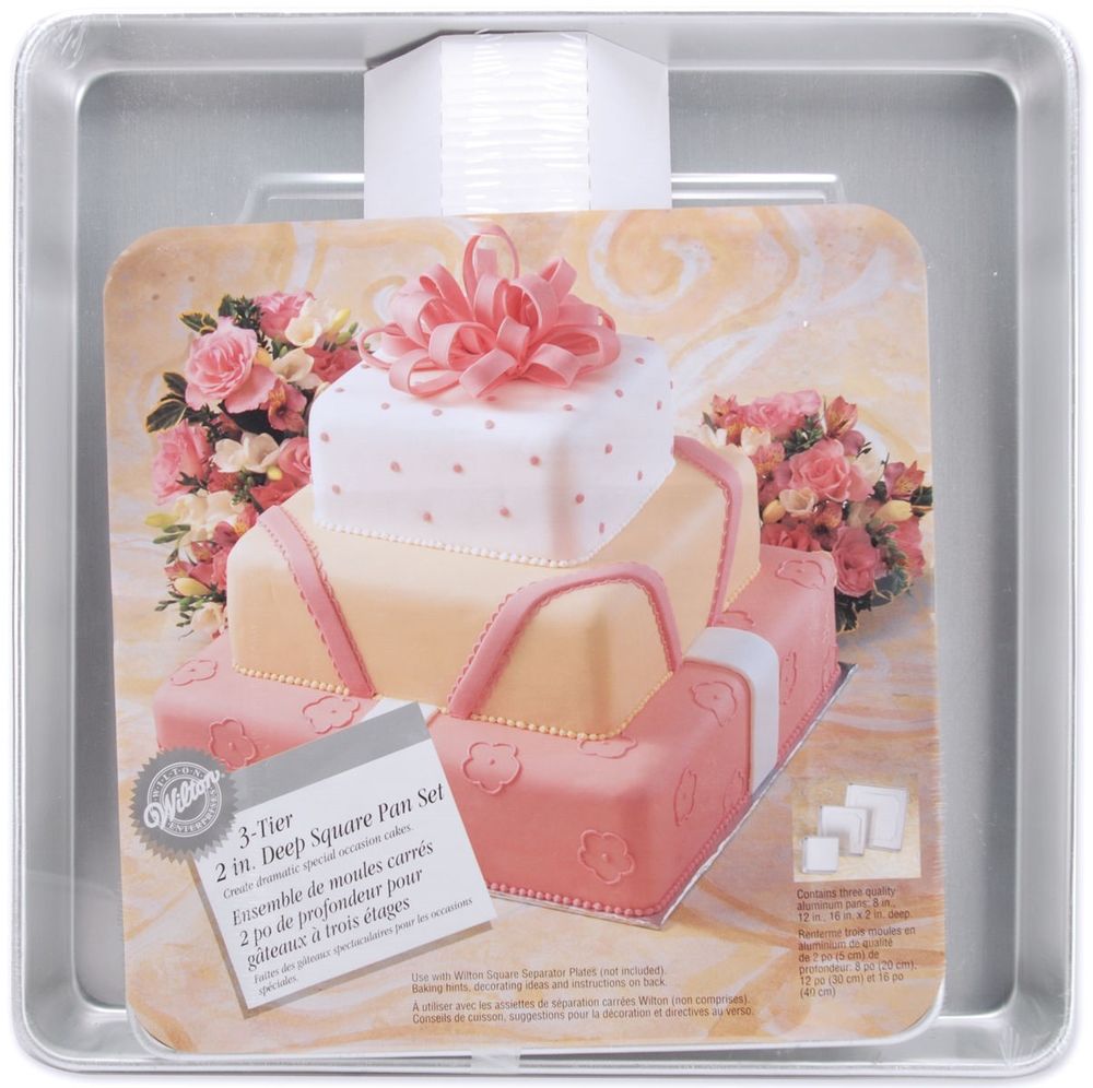 Wilton Square Cake Pans Sets