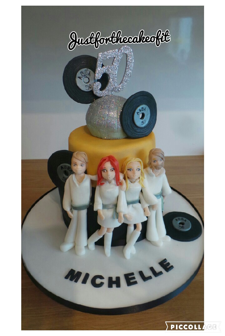 Abba Birthday Cake