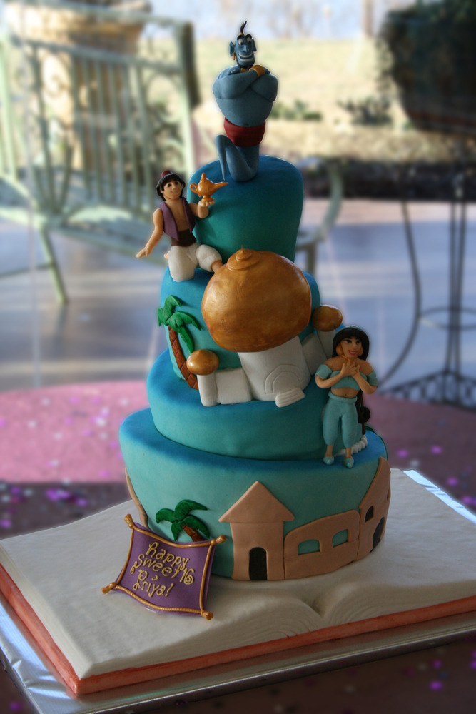 Aladdin Birthday Cake