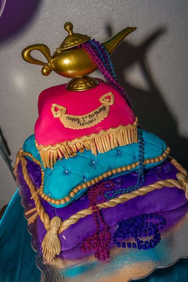 Aladdin Themed Birthday Cake