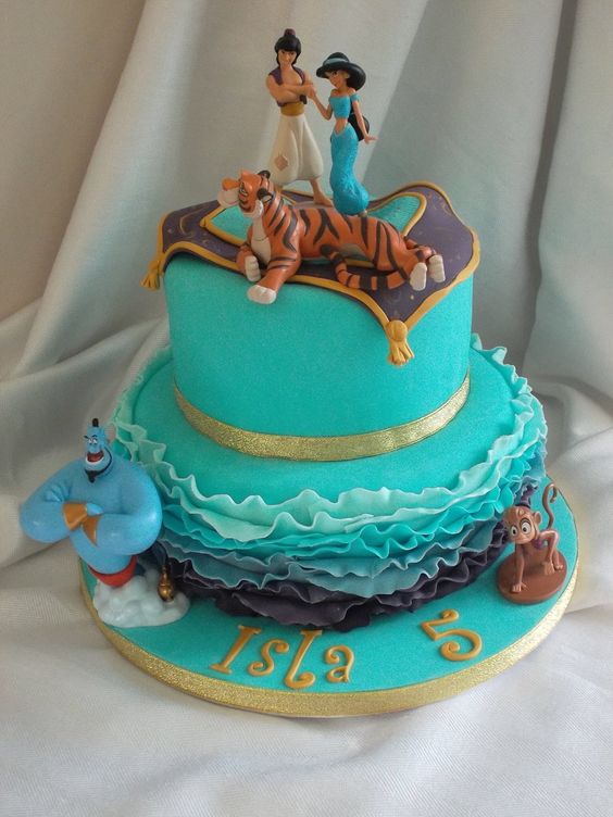 Aladdin Themed Birthday Cake