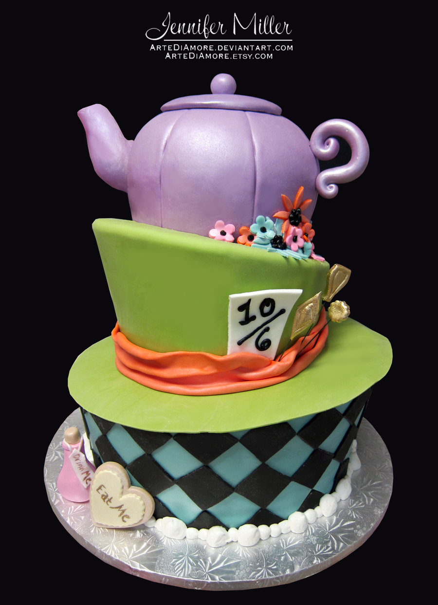 Alice Wonderland Cake