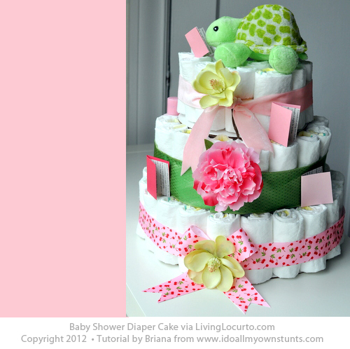 Baby Shower Gift Diaper Cake