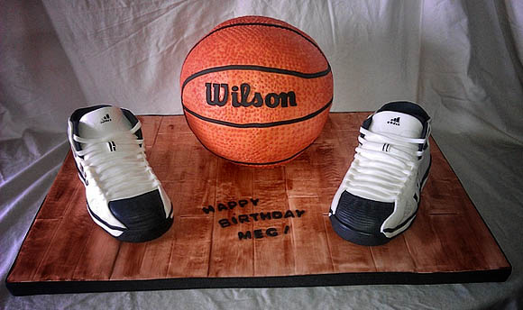 Basketball Cake Design