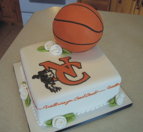 Basketball Fondant Cake Designs