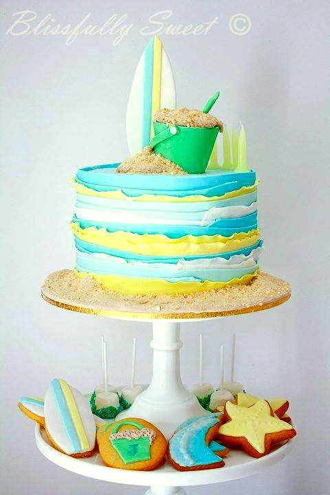 Beach Themed Cake