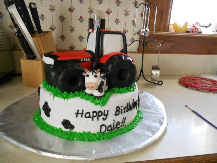 Case International Tractor Cake