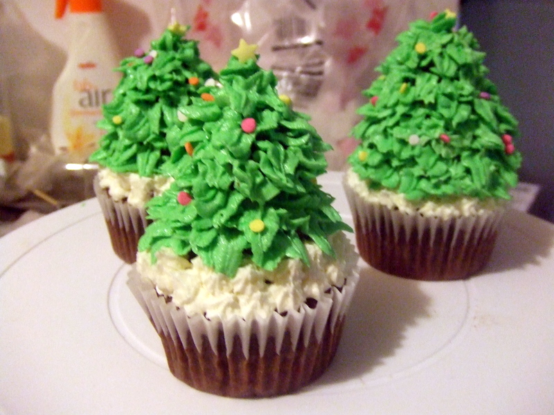 Christmas Tree Cupcake Cake Ideas