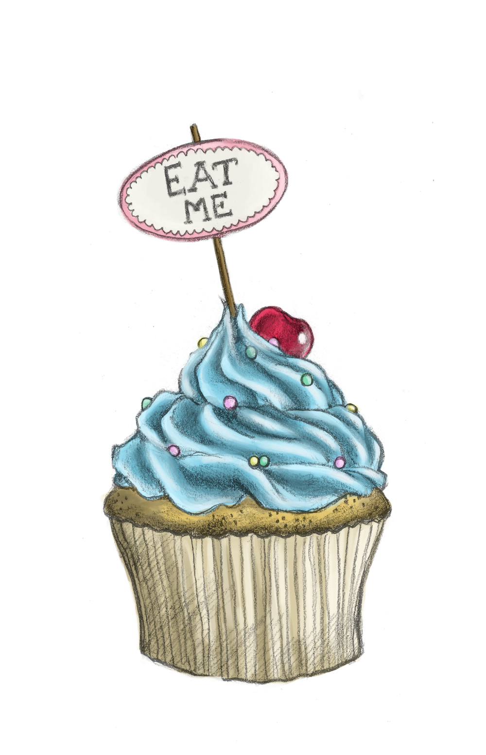 Cupcake Drawing