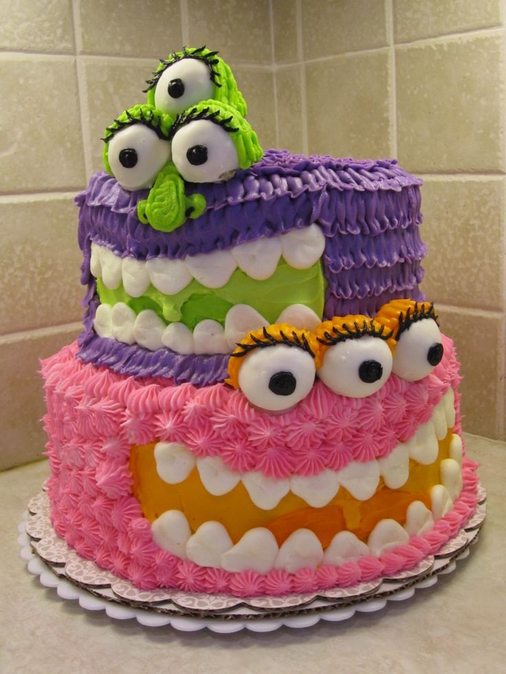 Cute Monster Cake