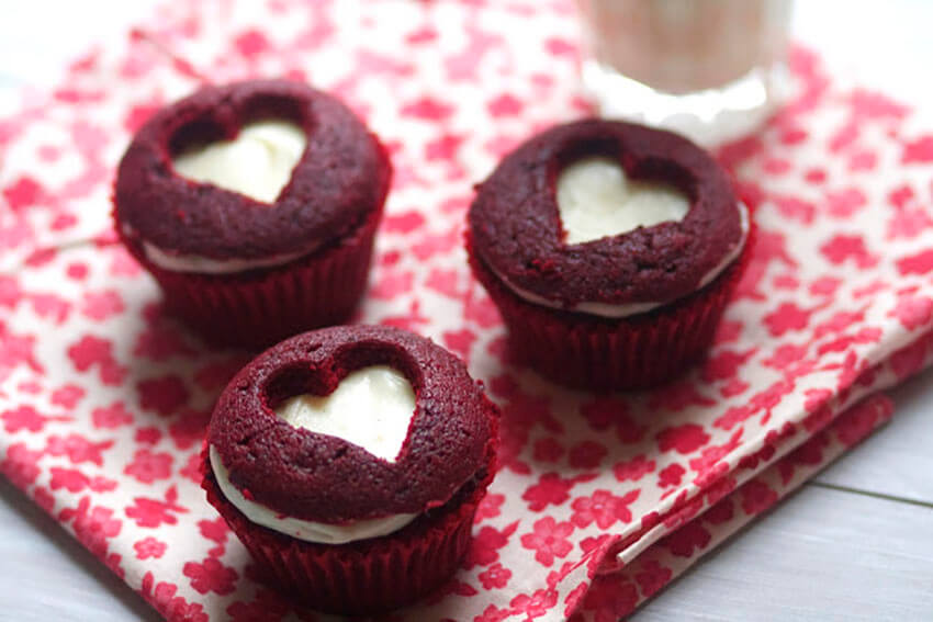 Cute Red Velvet Cupcakes