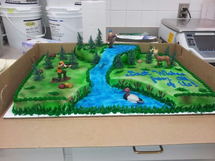 Deer Hunter Cake