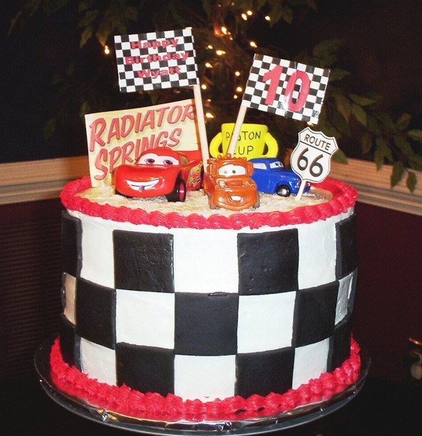 Disney Cars Birthday Cake