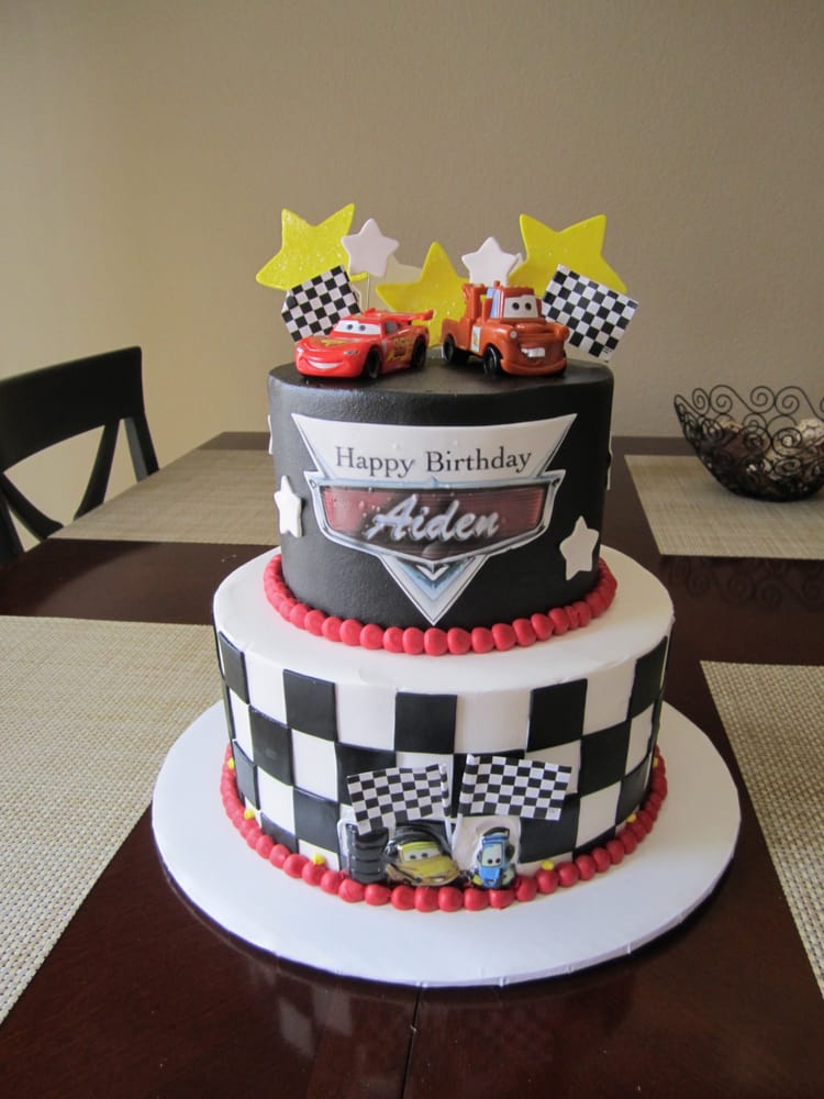 Disney Cars Birthday Cake