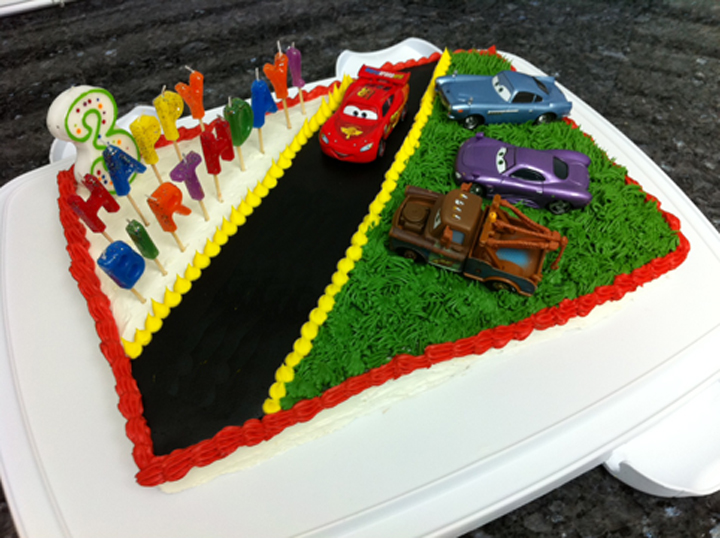 Disney Cars Birthday Cake