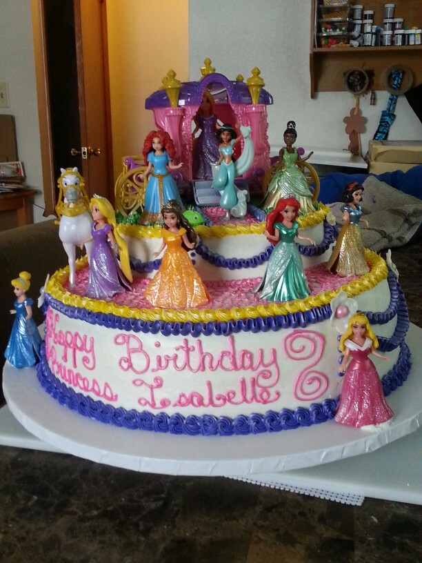 Disney Princess Birthday Cakes